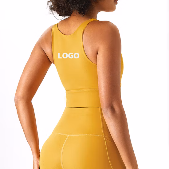 Premium Ultra Soft Woman Fitted Sleeveless Custom Tanktop Crop Top Sport Wear Blanks Clothing Available for ODM OEM Private Label