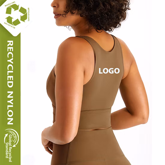 Premium Ultra Soft Woman Fitted Sleeveless Custom Tanktop Crop Top Sport Wear Blanks Clothing Available for ODM OEM Private Label